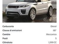Usata Land Rover Range Rover evoque SE 204 CV (150 kW) 2018 Bianco SUV