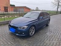 Usata BMW 320 Sport Line 190 CV (139 kW) 2016 Blu/azzurro Station wagon