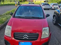 Usata Citroën C2 60 CV (44 kW) 2008 Rosso Utilitaria