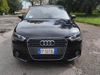 Usata Audi A1 Sportback 90 CV (66 kW) 2013 Nero Utilitaria