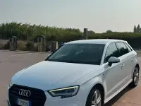 Usata Audi A3 S-Line 105 CV (77 kW) 2019 Bianco Berlina