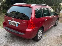 Usata Peugeot 307 109 CV (80 kW) 2009 Rosso Cabrio