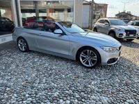 Usata BMW 420 Sport Line 190 CV (139 kW) 2017 Argento Cabrio