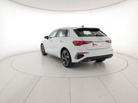 Usata Audi A3 S-Line 204 CV (150 kW) 2022 Bianco ghiacciaio metallizzato Berlina