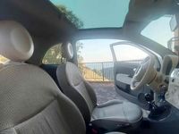 Usata Fiat 500 Lounge 2009 Bianco Cabrio