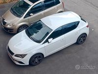 Usata Seat Leon 131 CV (96 kW) 2019 Bianco Berlina