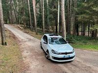 Usata VW Golf VI GTI 211 CV (155 kW) 2011 Bianco Utilitaria
