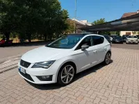 Usata Seat Leon SC FR 150 CV (110 kW) 2013 Bianco Utilitaria