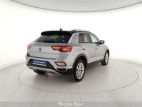 Usata VW T-Roc Life 110 CV (80 kW) 2022 Grigio SUV