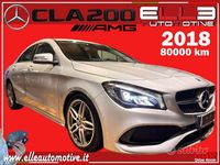 Usata Mercedes CLA200 Premium 136 CV (100 kW) 2018 Grigio Berlina