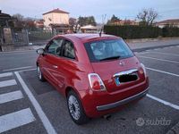 Usata Fiat 500 Lounge 69 CV (50 kW) 2010 Rosso Utilitaria