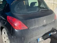 Usata Peugeot 308 109 CV (80 kW) 2007 Nero Utilitaria