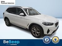 Usata BMW X3 190 CV (139 kW) 2022 Bianco pastello SUV