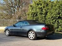 Begagnad Mercedes CLK430 279 HK (205 kW) 1999 Blå Cab