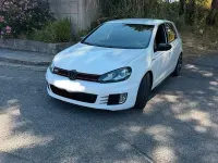 Usata VW Golf VI GTI 210 CV (154 kW) 2010 Bianco Utilitaria