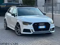 Usata Audi A3 S-Line 184 CV (135 kW) 2018 Bianco Berlina