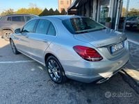 Usata Mercedes C200 Exclusive 136 CV (100 kW) 2016 Grigio Berlina