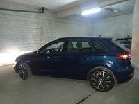 Usata Audi A3 110 CV (80 kW) 2017 Blu Utilitaria