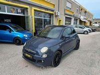 Usata Fiat 500C Lounge 69 CV (50 kW) 2013 Blu/azzurro Cabrio