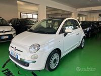 Usata Fiat 500 Lounge 69 CV (50 kW) 2010 Bianco Utilitaria