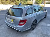 Usata Mercedes C350 258 CV (189 kW) 2013 Blu/azzurro Station wagon