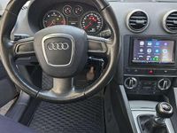 Usata Audi A3 Ambition 105 CV (77 kW) 2009 Bianco Utilitaria