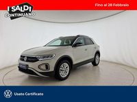 Usata VW T-Roc Life 150 CV (110 kW) 2022 Ascot grey deep black perlato SUV
