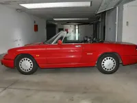 Usata Alfa Romeo Spider 106 CV (77 kW) 1992 Rosso Cabrio