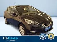 Second-hand Nissan Micra Acenta 71 CP (52 kW) 2018 Negru Hatchback