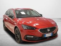 Usata Seat Leon ST XCELLENCE 149 CV (109 kW) 2022 Rosso Station wagon