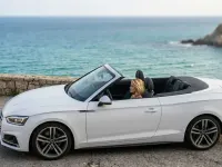 Usata Audi A5 Cabriolet Business Plus 218 CV (160 kW) 2016 Bianco Cabrio
