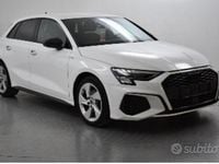 Usata Audi A3 S-Line 116 CV (85 kW) 2024 Bianco Berlina