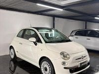 Usata Fiat 500 Lounge 69 CV (50 kW) 2009 Bianco Cabrio