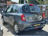 Usata Nissan Micra Acenta 80 CV (58 kW) 2015 Grigio Utilitaria
