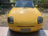 Usata Fiat Barchetta 131 CV (96 kW) 2002 Giallo Cabrio