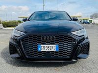 Usata Audi A3 S-Line 115 CV (84 kW) 2020 Nero Berlina