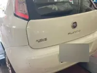 Usata Fiat Punto 77 CV (56 kW) 2013 Bianco Utilitaria