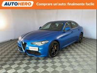 Begagnad Alfa Romeo Giulia Veloce 210 HK (154 kW) 2018 Blå Sedan