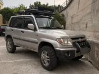 Usata Mitsubishi Pajero 129 CV (94 kW) 2001 Grigio SUV