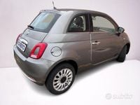 Usata Fiat 500 Lounge 69 CV (50 kW) 2016 Grigio scuro Utilitaria