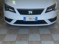 Usata Seat Leon 110 CV (80 kW) 2016 Bianco Berlina