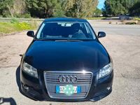 Usata Audi A3 Sportback 102 CV (75 kW) 2010 Nero Utilitaria
