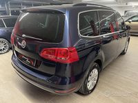 Usata VW Sharan 140 CV (102 kW) 2014 Blu Monovolume