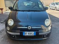 Usata Fiat 500 75 CV (55 kW) 2009 Blu Cabrio