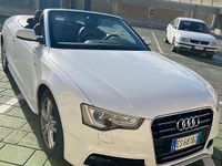 Usata Audi A5 Cabriolet 177 CV (130 kW) 2013 Bianco Cabrio