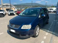 Usata VW Touran Trendline 104 CV (76 kW) 2006 Blu Monovolume