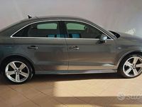 Usata Audi A3 S-Line 116 CV (85 kW) 2019 Grigio Berlina