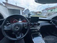 Usata Mercedes C200 136 CV (100 kW) 2016 Nero Berlina