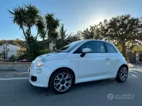 Usata Fiat 500S 95 CV (69 kW) 2014 Bianco Utilitaria