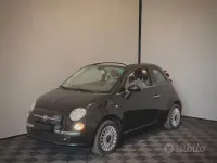 Usata Fiat 500C Lounge 69 CV (50 kW) 2012 Nero Cabrio